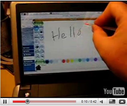 Dell Mini 9 Netbook with a TOUCHSCREEN!