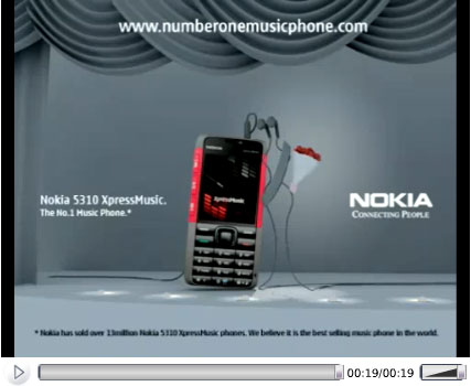 Nokia Music Phone – Miss Universe