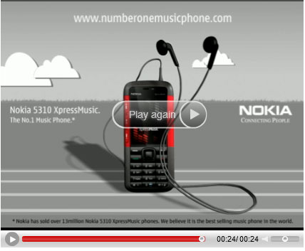 Nokia Music Phone – Running