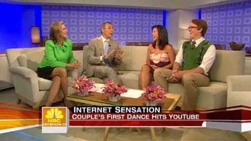 JK Wedding Entrance Dance on MSNBC's interview