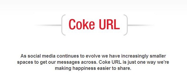 Coke URL