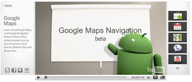 Nexus One Youtube Tour video