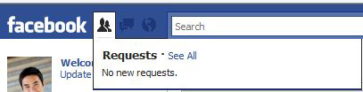 new facebook requests