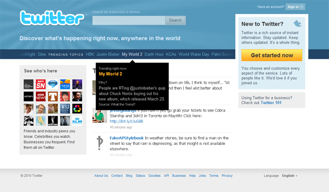 New Home Page