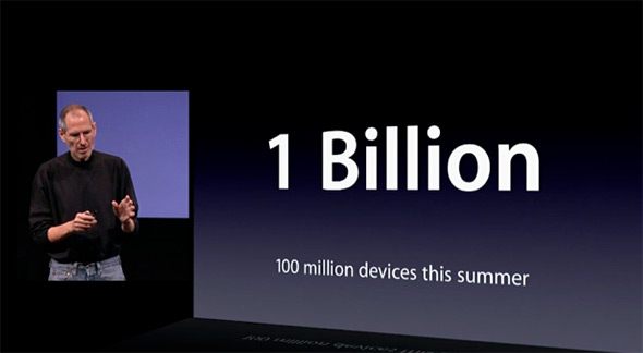 1 billion iAd impression