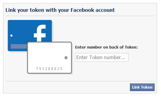 Facebook Token RFID