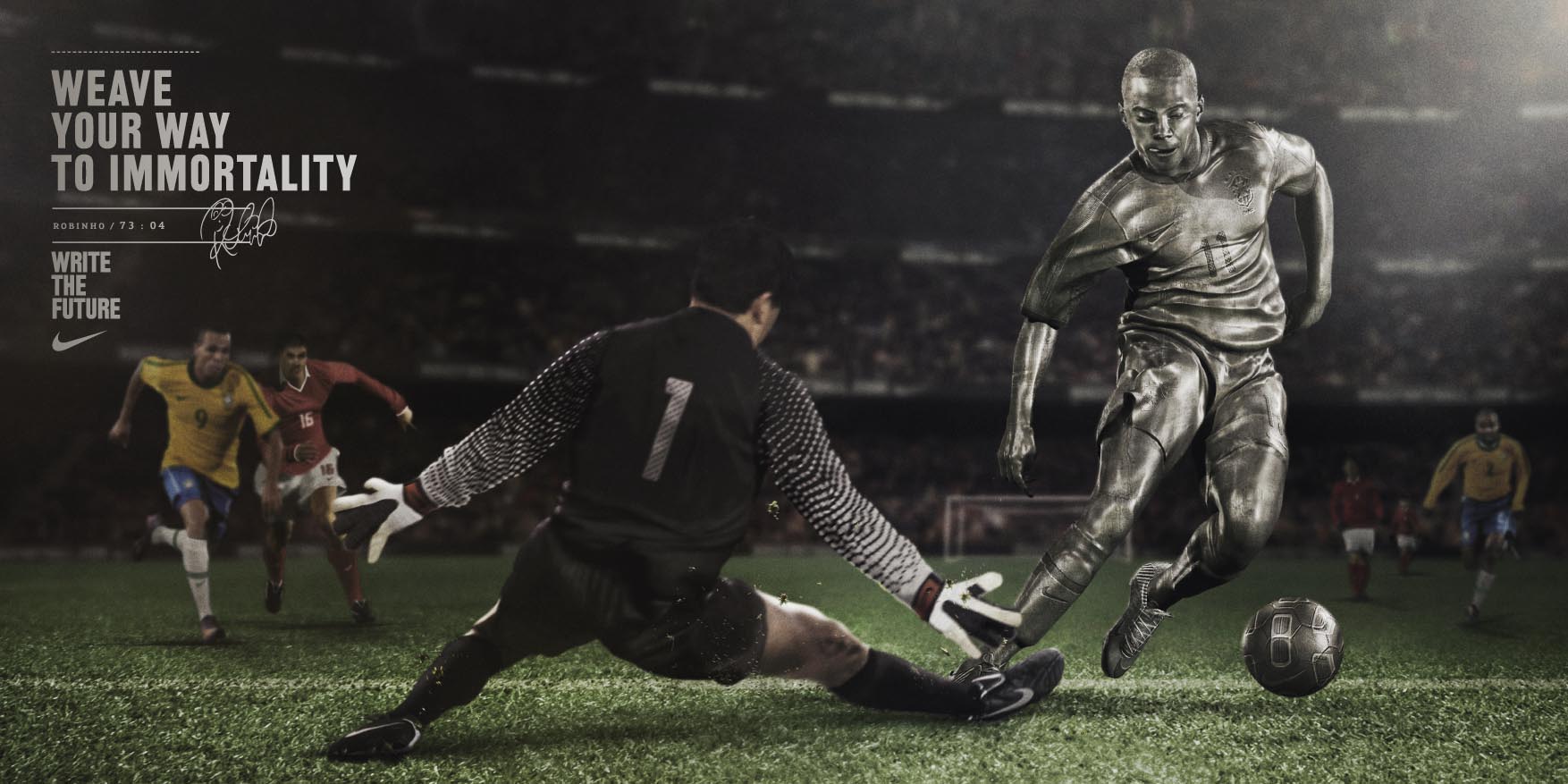 Nike ‘Write the Future’ Print Ads Viral