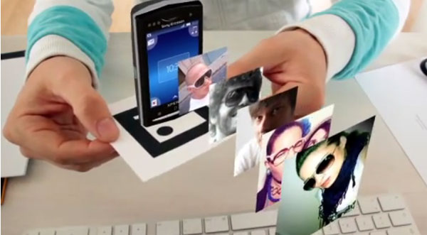 Sony Ericsson กับกิจกรรมผ่าน Augmented Reality