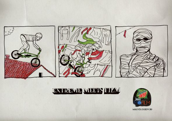 Mountain Dew: Extreme meets films