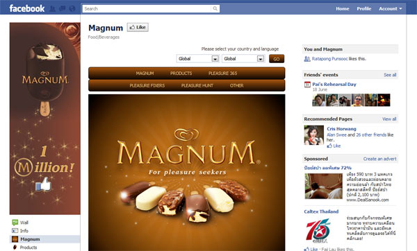 magnum pleasurehunt Facebook