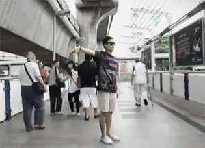เลือกติ้ง.. planking ท่าใหม่จาก dtac