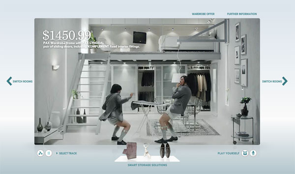 IKea comes to the closet