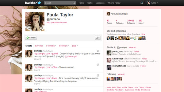 Twitter Paula Taylor