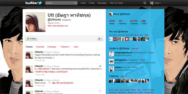 Twitter Utt Uttsada