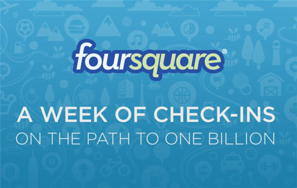 Foursquare ยอดเช็กอินทะลุ 1,000 ล้านแล้วจ้า!