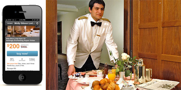 LivingSocial เพิ่มความพิเศษด้วยบริการ Room Service