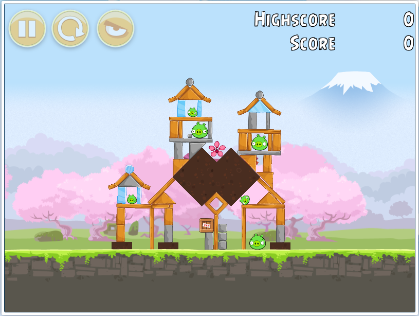 Angry Bird Fuji TV