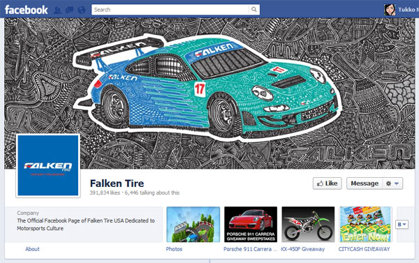 Falken Tire - Porsche 911 Carrera Sweeptake