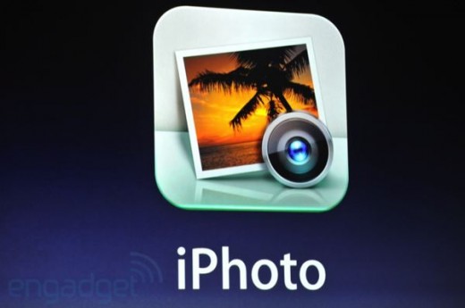 The new iPad - iPhoto