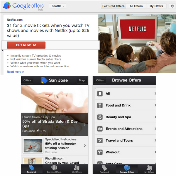 กูเกิลเอาจริงขายดีลผ่านมือถือด้วยแอปฯ Google Offers