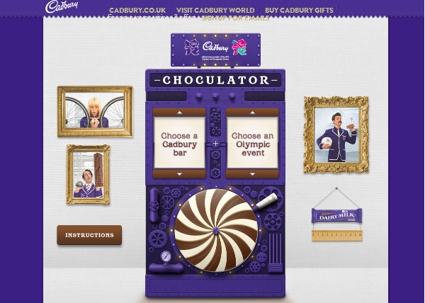 Cadbury วัดสถิติโอลิมปิกในมุมช็อกโกแล็ต