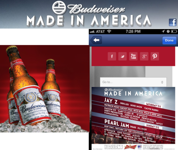 Budweiser นำเทศกาลดนตรีบุกสื่อดิจิตอล