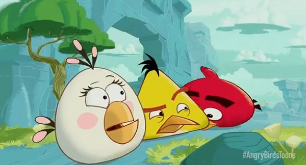 เตรียมฉายแล้ว “Angry Birds Toons”
