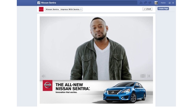 Nissan ชวนชาว Facebook สร้างและแชร์โฆษณาของตัวเอง