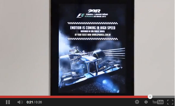 ไอเดียโฆณษา Formula 1 ที่เร็วจนต้องแชร์