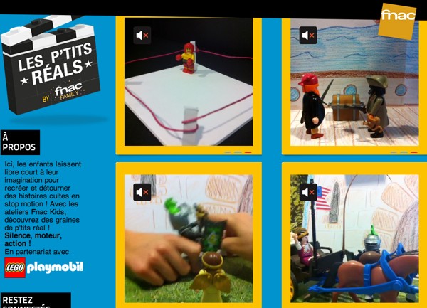 FNAC ใช้ Vine โปรโมทมุมของเล่น