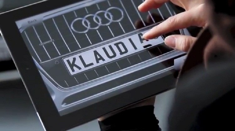 Audi เพิ่มเสน่ห์โชว์รูมด้วยแอปเปลี่ยนทะเบียนรถตามใจฉัน
