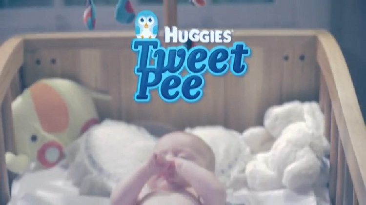 ผ้าอ้อม Huggies สร้างแอป Tweet บอกเมื่อลูกน้อยฉิ๊งฉ่อง