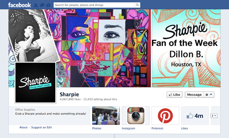 sharpie-facebook