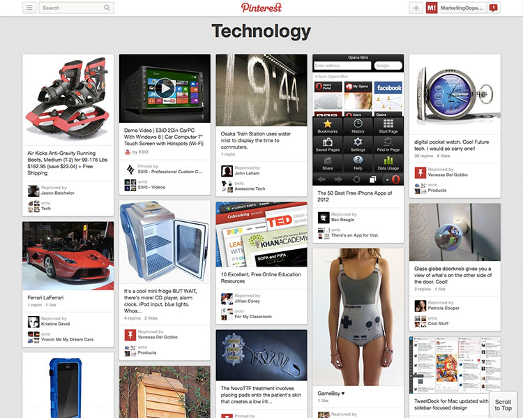 pinterest-technology