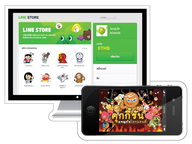 Store.line.me สะดวก ไม่ต้องง้อบัตรเครดิต