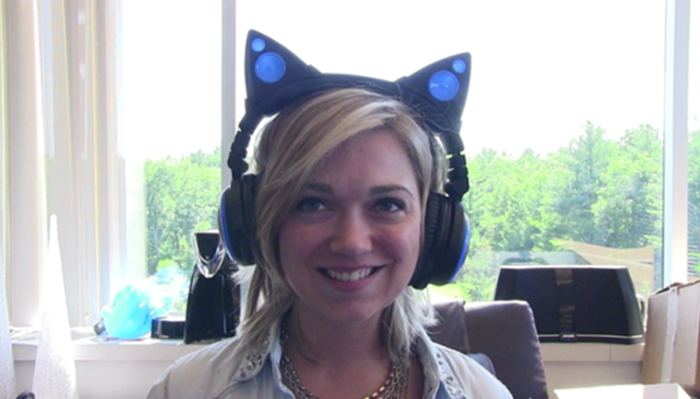 cat headphone