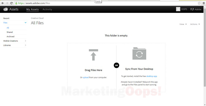 file open on web