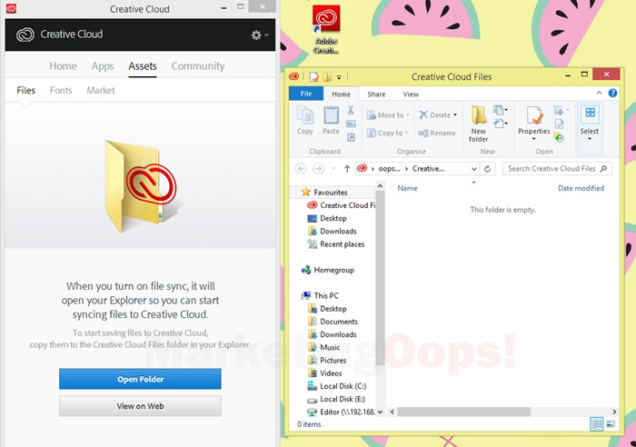 files open folder