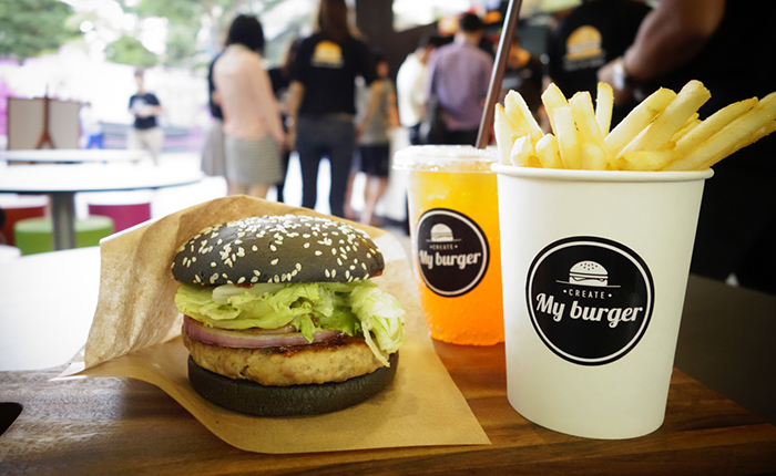 My burger pop-up store 3