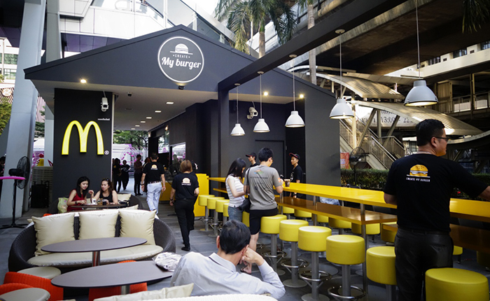 My burger pop-up store 4