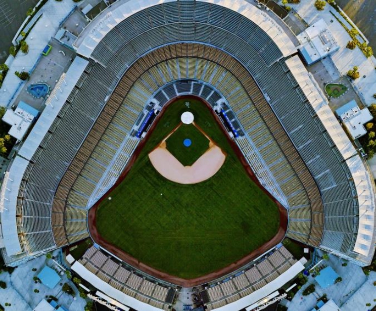 Parks and Recreation: Helicopter aerial photographs show where humans gather, America - 2015