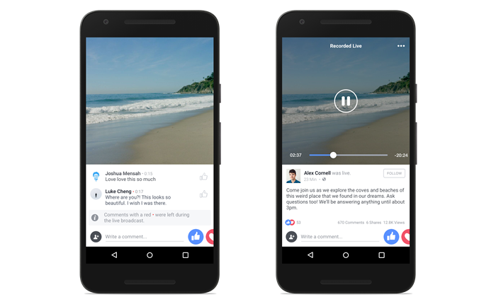 Live VOD Comments Android