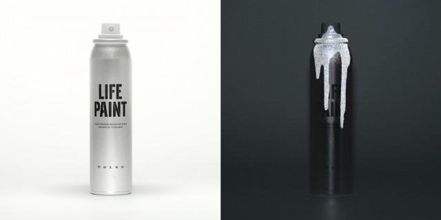Volvo Life Paint ตัวอย่างหนึ่งการร่วมงานกันระหว่าง startup Albedo100, Volvo และ Grey Londo