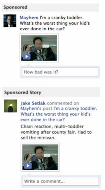 Comment Ad โฆษณาแบบใหม่บน Facebook