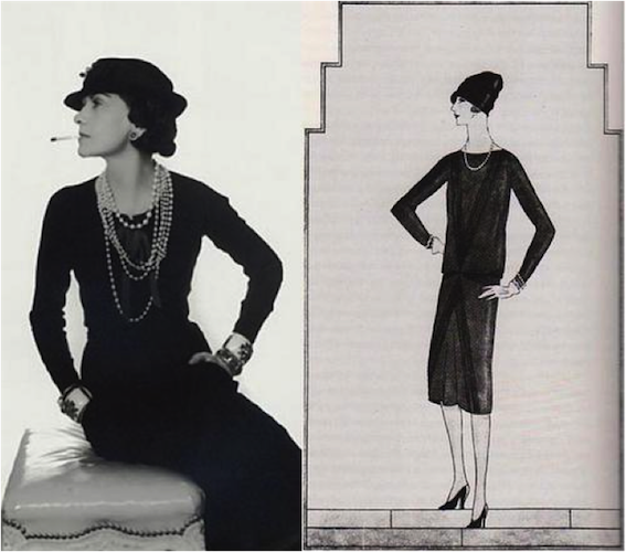 ผลการค้นหารูปภาพสำหรับ little black dress coco chanel