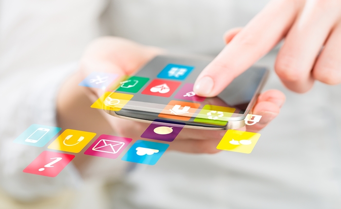 Social media network concept.