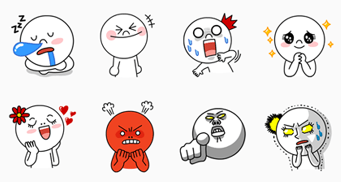 line sticker