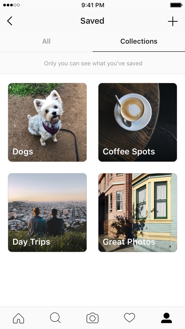 InstagramPrivateCollectionsHome