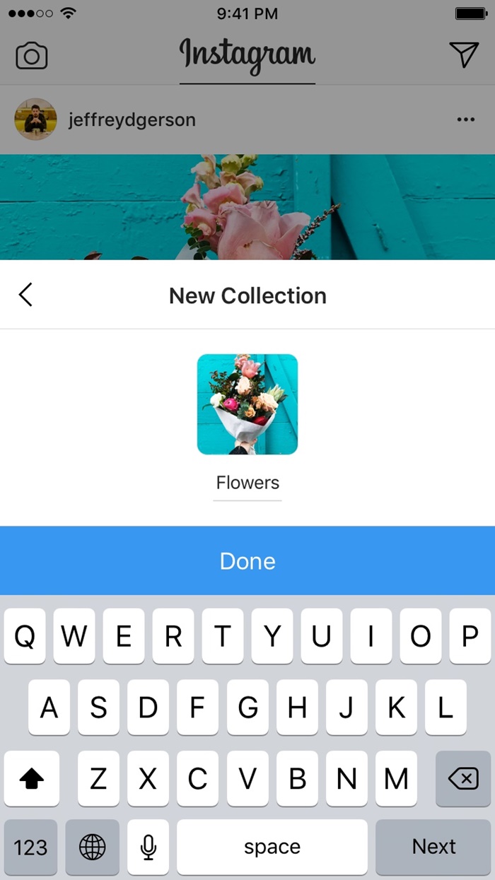 InstagramPrivateCollectionsNewCollection