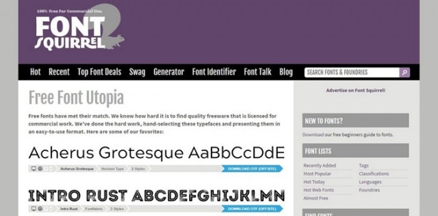 font-squirrel